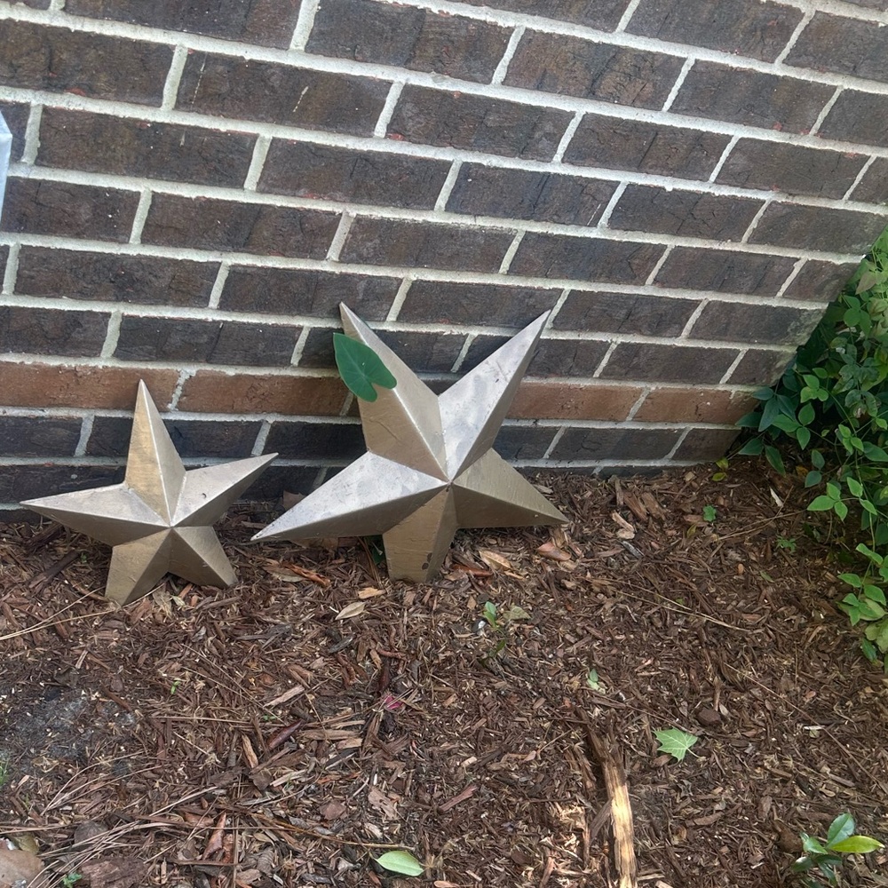 Metal three size stars ! 🌟Metal Star Decor THREE STARS!!!!!